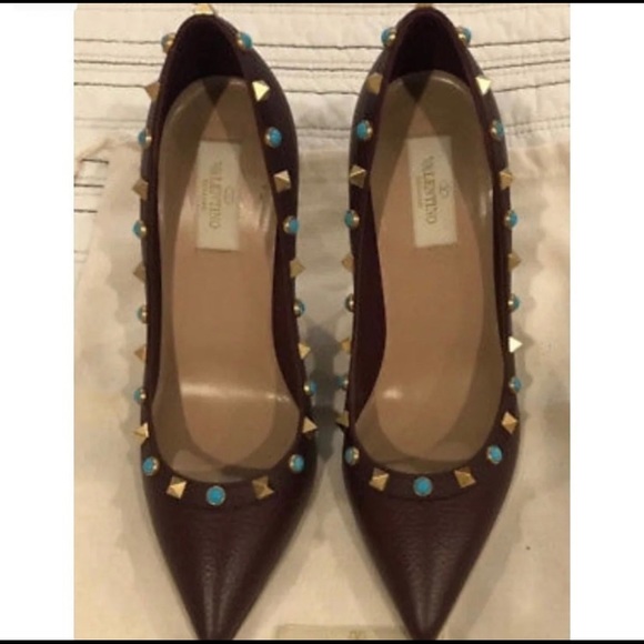 New Rockstud Rolling' Pump VALENTINO 7.5 - Picture 7 of 14